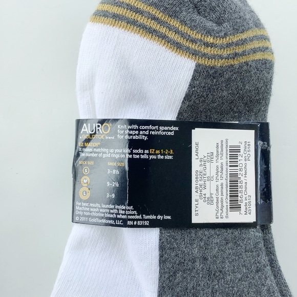 NWT Boys Low Cut Socks - 3 prs - Picture 4 of 4